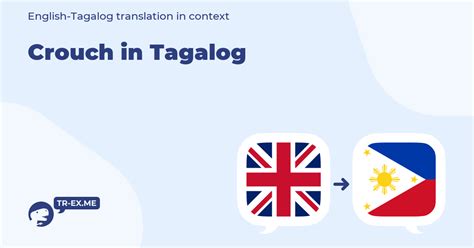 crouch in tagalog|How to say crouch in Filipino .